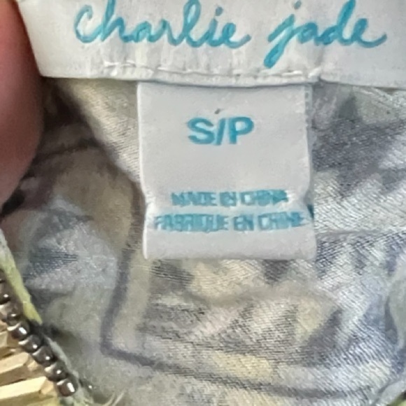 Charlie Jade Beaded Shorts Romper - Picture 6 of 7